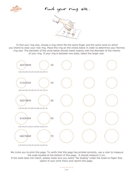 hermes ring chain|Hermes ring size chart.